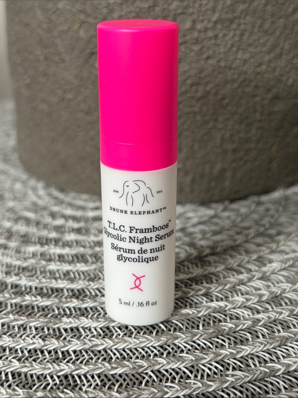 ❤️$7 NWT Drunk Elephant T.L.C. Framboos Glycolic Night Serum 5 ml